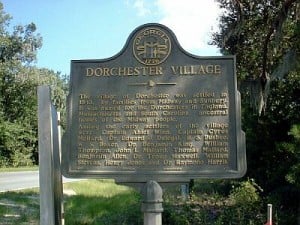 Dorchester Village Historical Marker