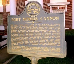 Ft Morris Cannon Marker